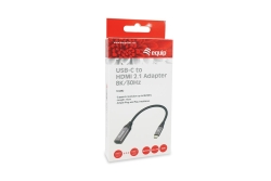 Equip Adapter USB-C->HDMI2.1 St/Bu 8K/ 60Hz 0.15m PVC