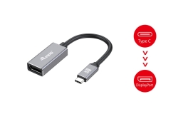 Equip Adapter USB-C->DisplayPort1.4 St/Bu 8K/ 30Hz 0.15m PVC