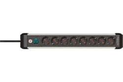 Brennenstuhl Steckdosenleiste Premium-ALU-Line 8fach 3m