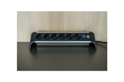 Brennenstuhl Steckdosenleiste ALU-Office-Line 6fach 3m