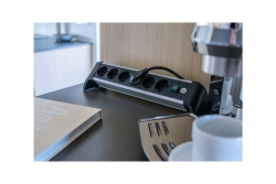 Brennenstuhl Steckdosenleiste ALU-Office-Line 6fach 3m