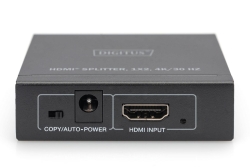 DIGITUS HDMI Splitter 1x2 4K/30Hz schwarz