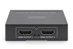DIGITUS HDMI Splitter 1x2 4K/30Hz schwarz