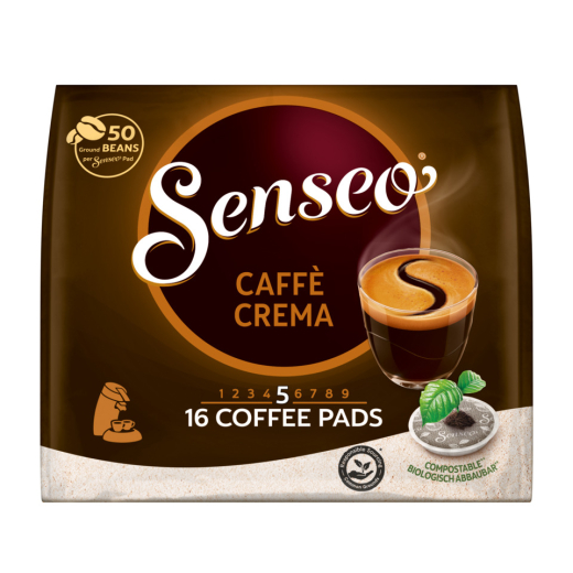 Caffè Crema - 16 Kaffeepads