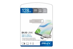 USB-Stick 128GB PNY DUO LINK USB 3.2 OTG TYPE-A/C retail
