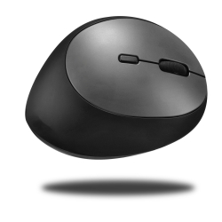 INCA Vertikale Maus Wireless/1600DPI/6Tasten/USB-A grau retail