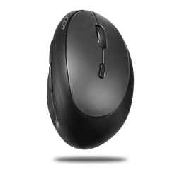 INCA Vertikale Maus Wireless/1600DPI/6Tasten/USB-A grau retail