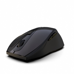 INCA Wrls Maus Ergo/1600DPI/6Tasten/Laser/2.4GHzUSB-A sw...