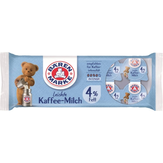 Kaffeesahne Leichte Kaffee-Milch 4% - 10x 7,5 g