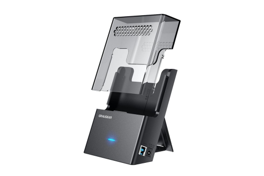 GRAUGEAR Dock-Gehäuse für 3,5/2,5 HDD/SSD, USB3.2 Gen1
