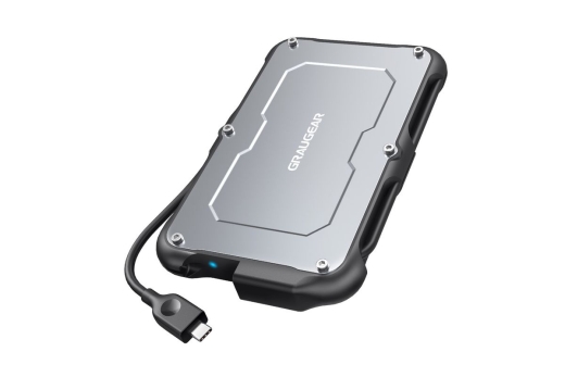 GRAUGEAR externes Festpl.Gehäuse 2,5HDD/SSD USB 3.2 Spritzs