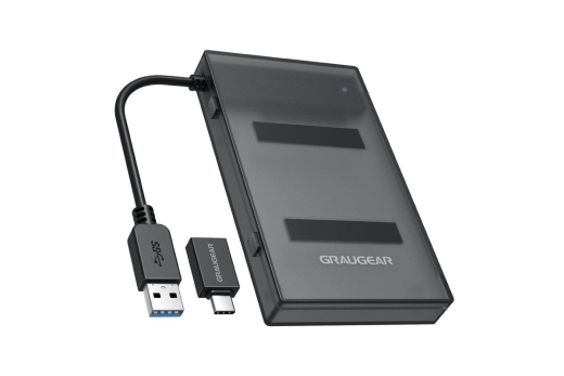 GRAUGEAR USB-A/C 3.1 Adapterkabel 2,5 SATA SSD/HDD