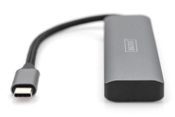 DIGITUS USB-C-Hub 4-Port 3.1 ->2xUSB A 2xUSB C int.Kabel