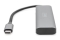 DIGITUS USB-C-Hub 4-Port 3.1->4xC3.1 integr. Kabel silber