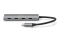 DIGITUS USB-C-Hub 4-Port 3.1->4xC3.1 integr. Kabel silber