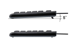 Equip Tastatur Kabelgebunden US schwarz 1.50m