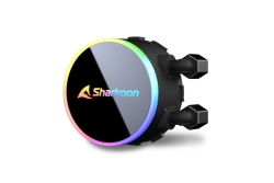 Sharkoon Wasserkühlung S70 RGB 2 Lüfter 240mm schwarz