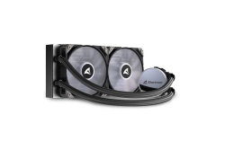 Sharkoon Wasserkühlung S70 RGB 2 Lüfter 240mm schwarz