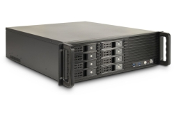 Inter-Tech 48.3cm IPC 3U-3508 3HE STORAGE o.PSU
