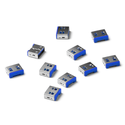 SmartKeeper Basic USB-A Port Blocker dunkelblau 10 Stk.