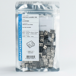 SmartKeeper Basic USB-A Port Blocker schwarz 100 Stk.