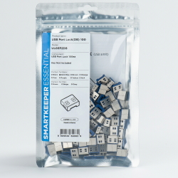 SmartKeeper Basic USB-A Port Blocker dunkelblau 100 Stk.