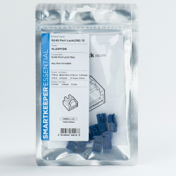 SmartKeeper Basic RJ45 Port Blocker dunkelblau 12 Stk.
