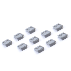 SmartKeeper Mini Mini-USB-B Port Blocker grau 10 Stk.
