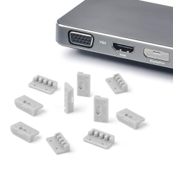 SmartKeeper Mini DisplayPort Blocker grau 10 Stk.