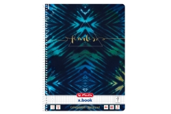 Herlitz Spiralblock A4 80 Bl. Lin.28 New Batik Fearless