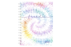 Herlitz Spiralboutiqueb. A5 100Bl.kar. New Batik Freedom