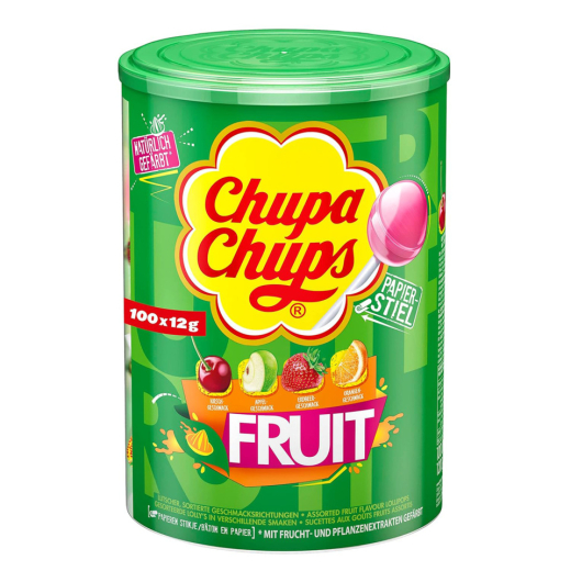 Chupa Chups Lutscher Fruit - 100 Stück