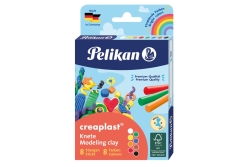 Pelikan Knete Creaplast« 198/8FS, 8 Farben...