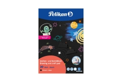 Pelikan Zeichen-Bastelbl. C4 A4, 20 Bl. Schw. Blauer Engel