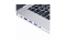 SmartKeeper Basic USB-A Port Blocker dunkelblau 6 Stk.+Key