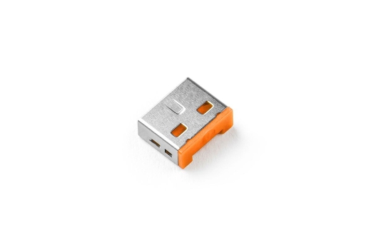 SmartKeeper Basic USB-A Port Blocker orange 6 Stk.+Key