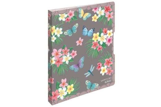 Herlitz Ringbuch PP A4 2R 16mm Ladyl.Butrfl.