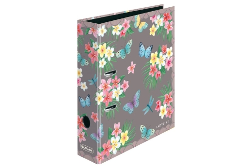 Herlitz Ordner maX.file A4 8cm Ladylike Butrfl.