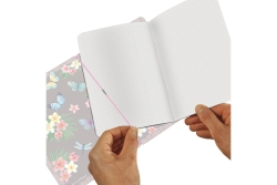 Herlitz Notizh.flex PP A5/40 punkt. Lad.Butterfl. my.book