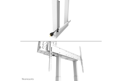 Neomounts WAH 37-100 1TFT motori. weiß Max.110Kg TÜV (Speditionsversand)