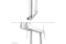 Neomounts WAH 37-100 1TFT motori. weiß Max.110Kg TÜV (Speditionsversand)