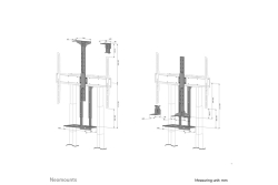 Neomounts Videobar & Multimedia-Kit schwarz Max.9