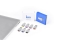SmartKeeper Basic USB Stick verriegelbar 32GB dunkelblau
