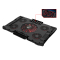 INCA Notebook Kühler 4x 80x15mm Lüfter/LED/2200RPM/2xUSB sw retail