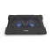 INCA Notebook Kühler 2x 140x2mm Lüfter/LED/1000RPM/2xUSB sw retail