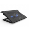 INCA Notebook Kühler 2x 140x2mm Lüfter/LED/1000RPM/2xUSB sw retail
