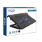INCA Notebook Kühler 2x 140x2mm Lüfter/LED/1000RPM/2xUSB sw retail
