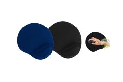 INCA Ergonomisches Mauspad 245x220x3mm Silikon/Gel blau...