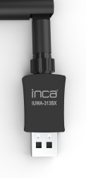 INCA WL-USB Adapter IUWA-313BX 5dBi, 2,4GHz, 300Mbps, WL-N retail