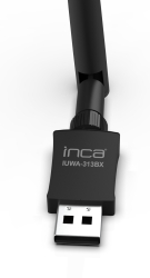 INCA WL-USB Adapter IUWA-313BX 5dBi, 2,4GHz, 300Mbps, WL-N retail
